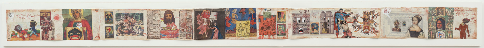 Enrique Chagoya. The Illuminated Cannibal / El Cannibal Illuminado. 2002