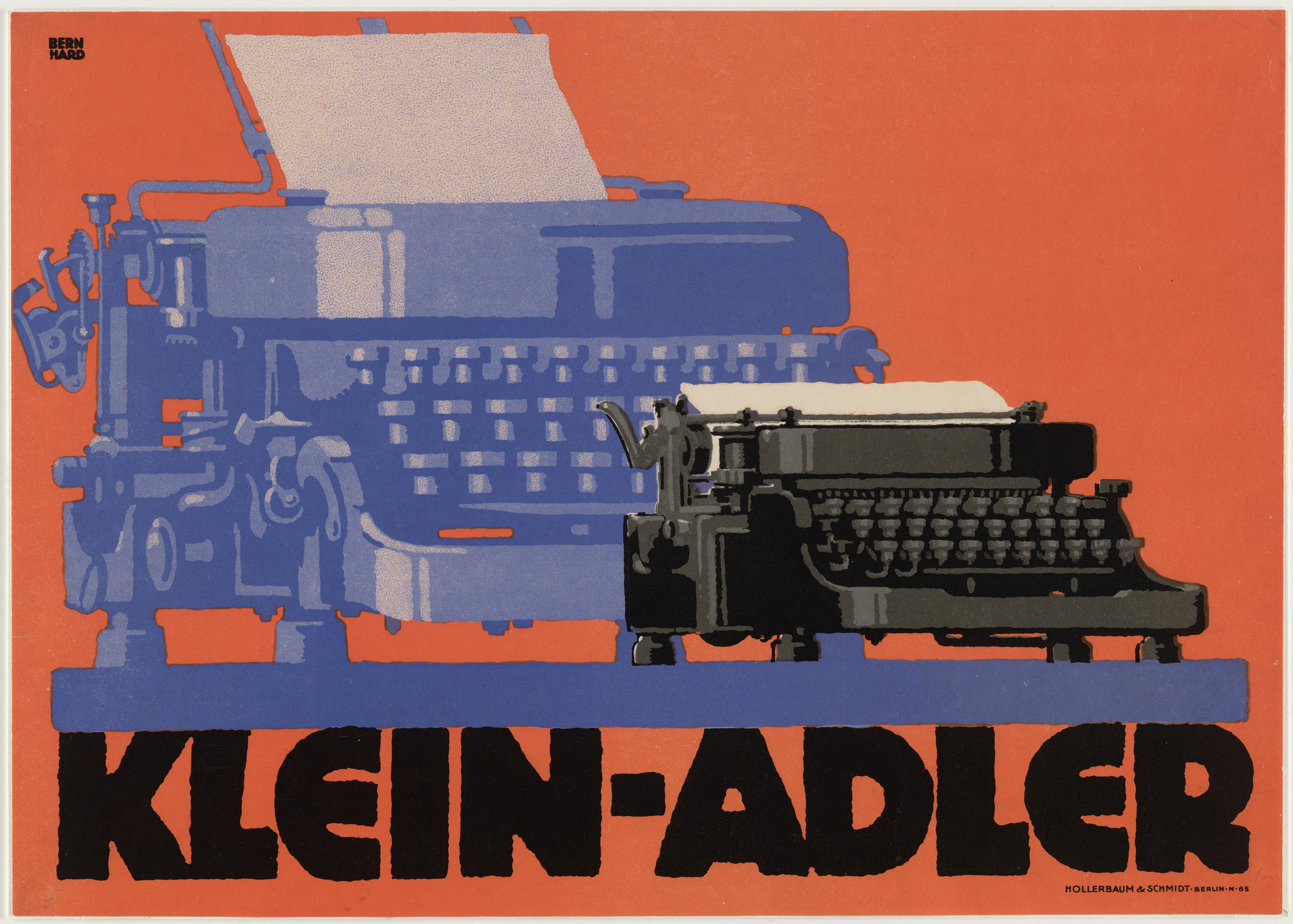 Lucian Bernhard. Klein-Adler. 1914