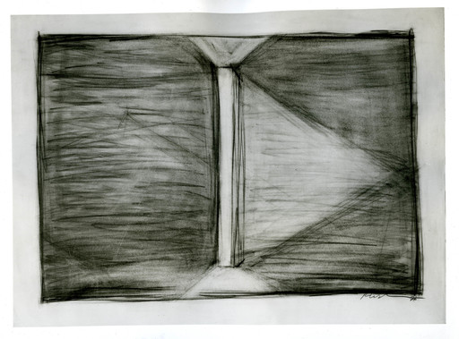 Drawing (Part of a suite of 4) for The Bed Levitation Scene for Einstein on the Beach