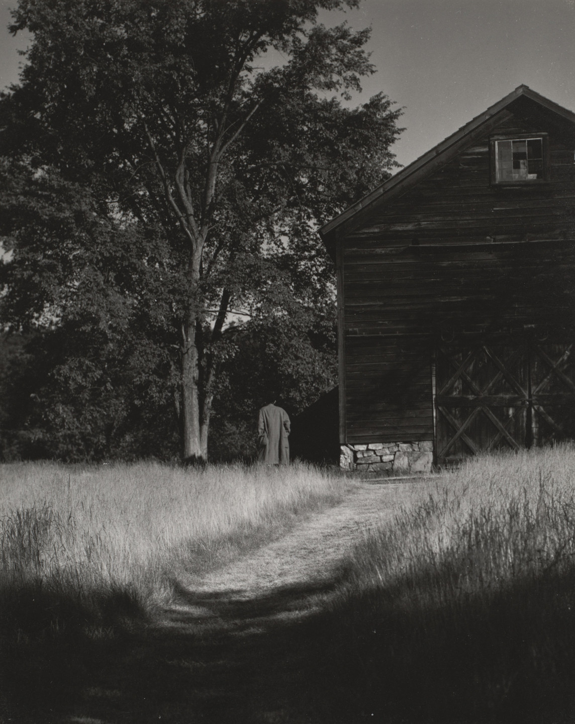 Alfred Stieglitz. Barn, Lake George. 1936