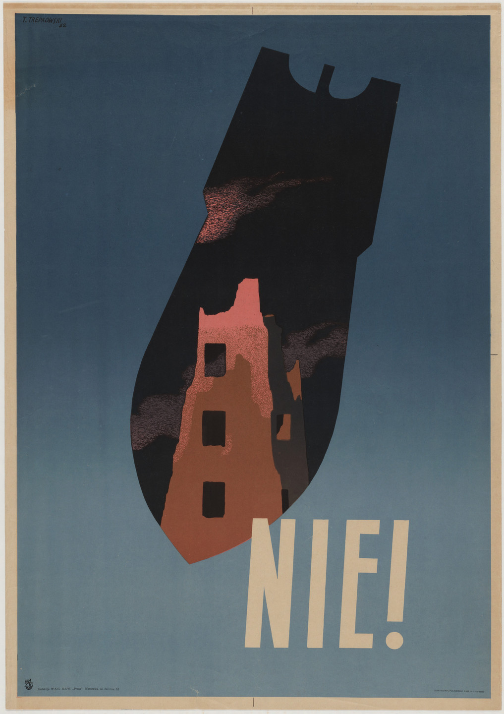 Tadeusz Trepkowski. Nie! (No!). 1952