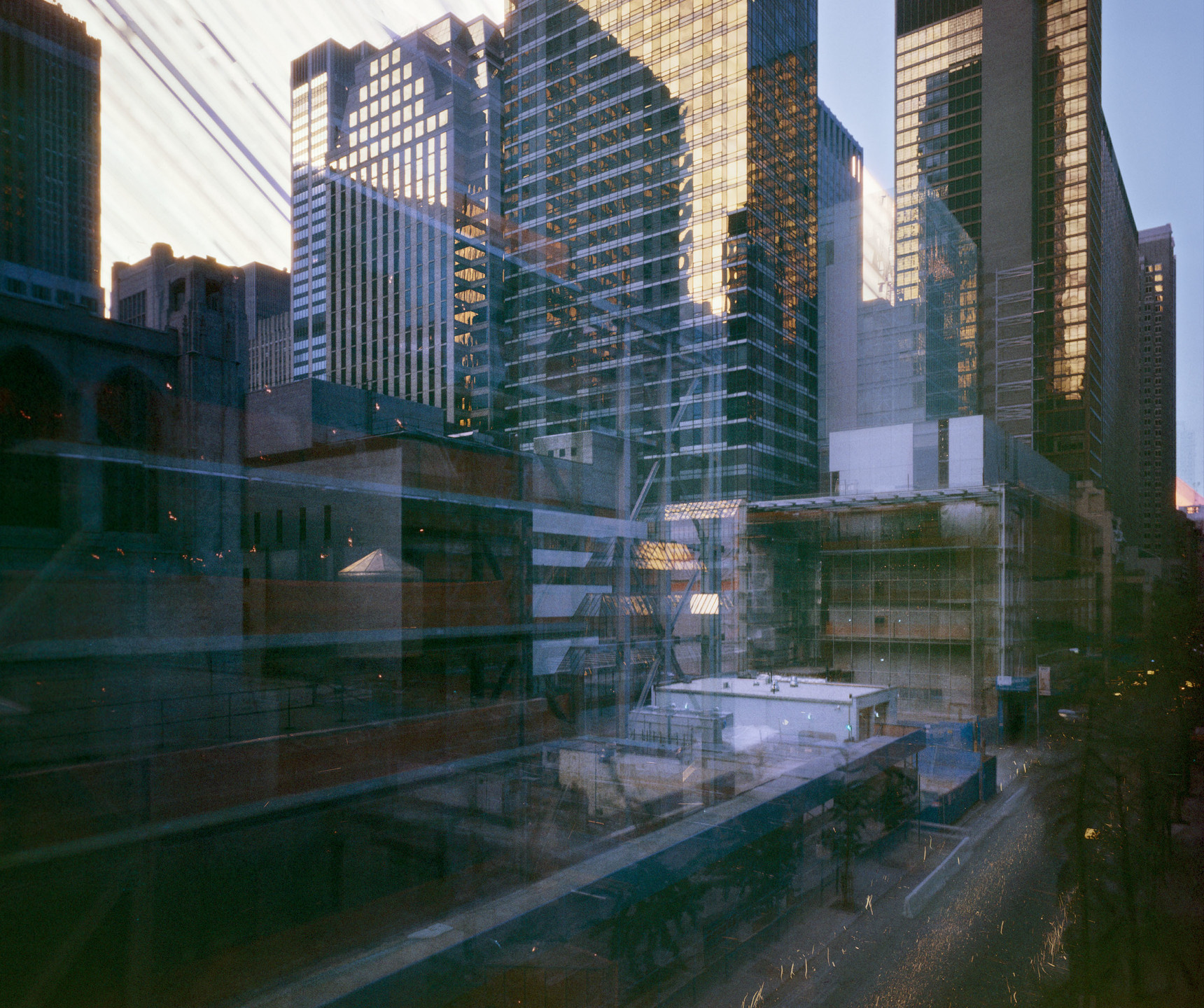 Michael Wesely. 7 August 2001--7 June 2004 The Museum of Modern Art, New York. 2001-04