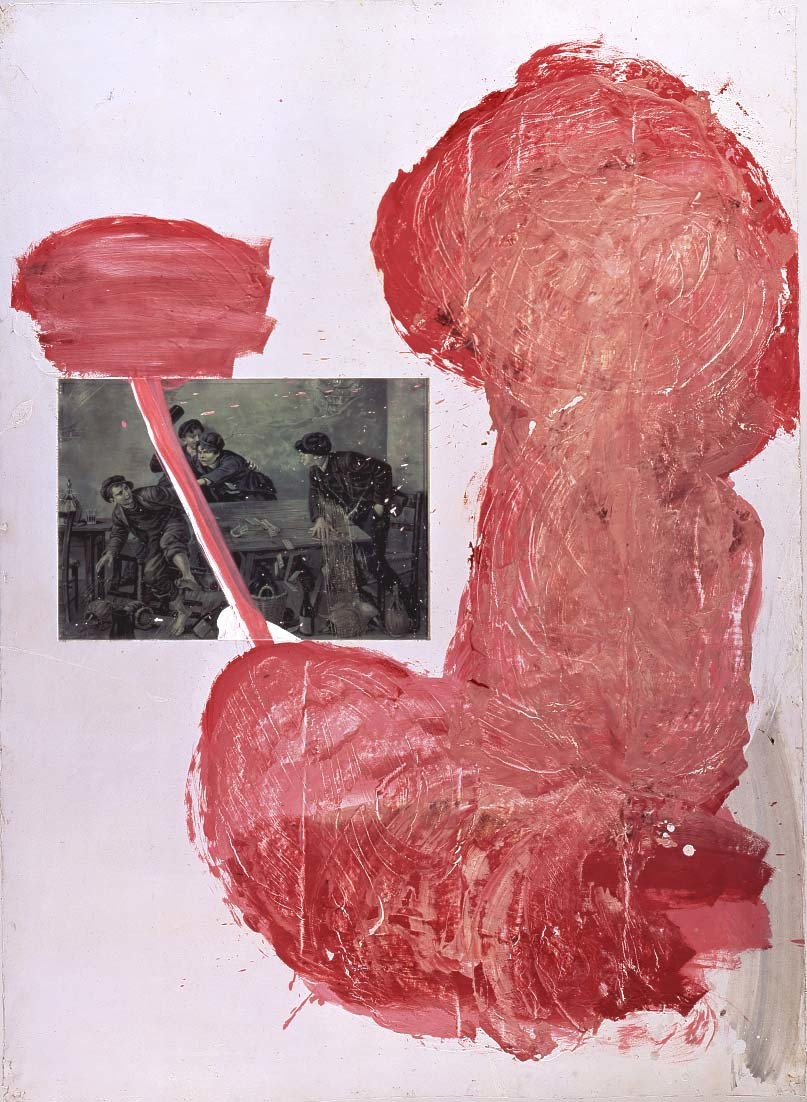 Julian Schnabel. Untitled (LO TANGO). 1990