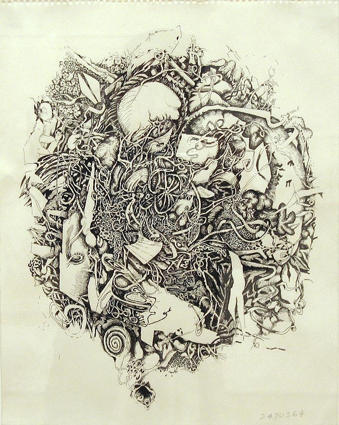 Jonathan Borofsky. Untitled at 2,470,364. 1977-78