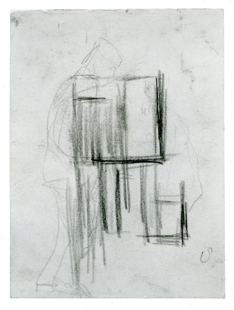 Study for Composition VIII (The Cow) by Theo van Doesburg