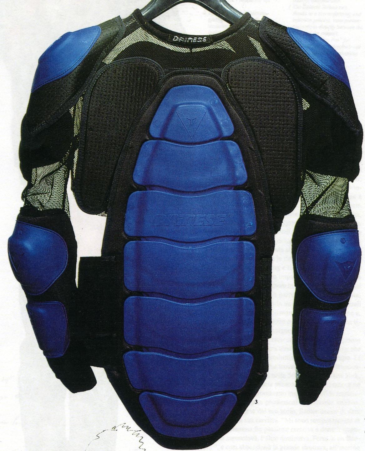 Marc Sadler. &#34;Bap&#34; Motorcyclist&#39;s Back Protector. 1992