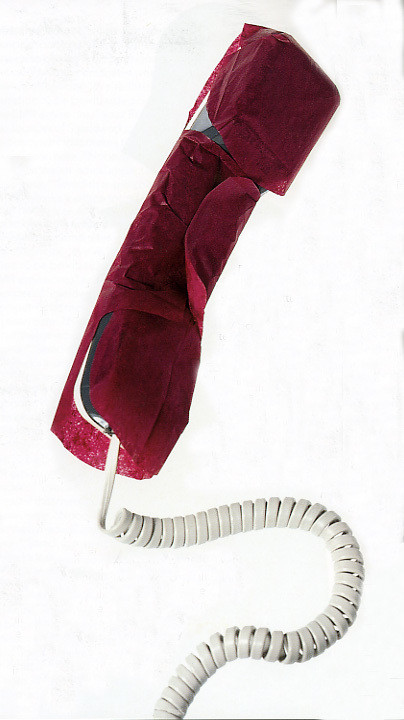 Elizabeth A. Wilkes. Clean Call disposable telephone covers. 1993-94
