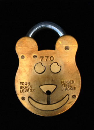 Billy B. Old English Padlock, from the Sweet Dreams Security series (Prototype)