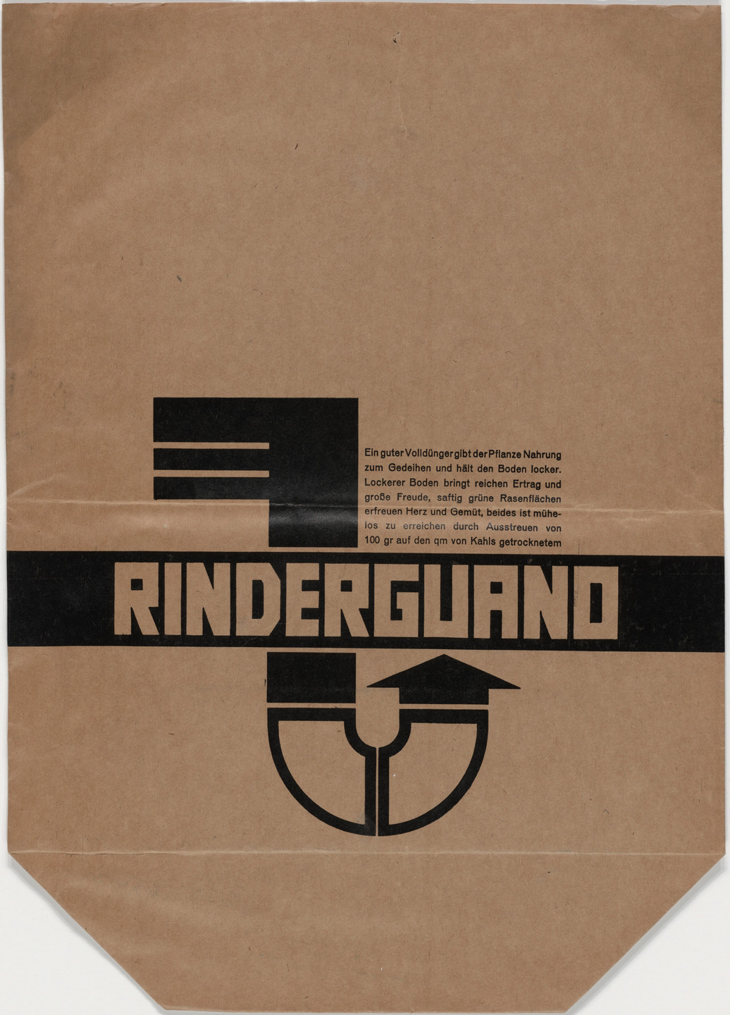 Robert Michel. Rinderguano. After 1924