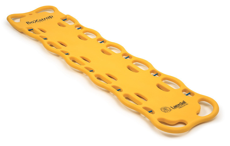 Jim Traut, Mike Thomas, Laerdal Medical Corporation Design and Development Team. BaXstrap Spineboard. 1997