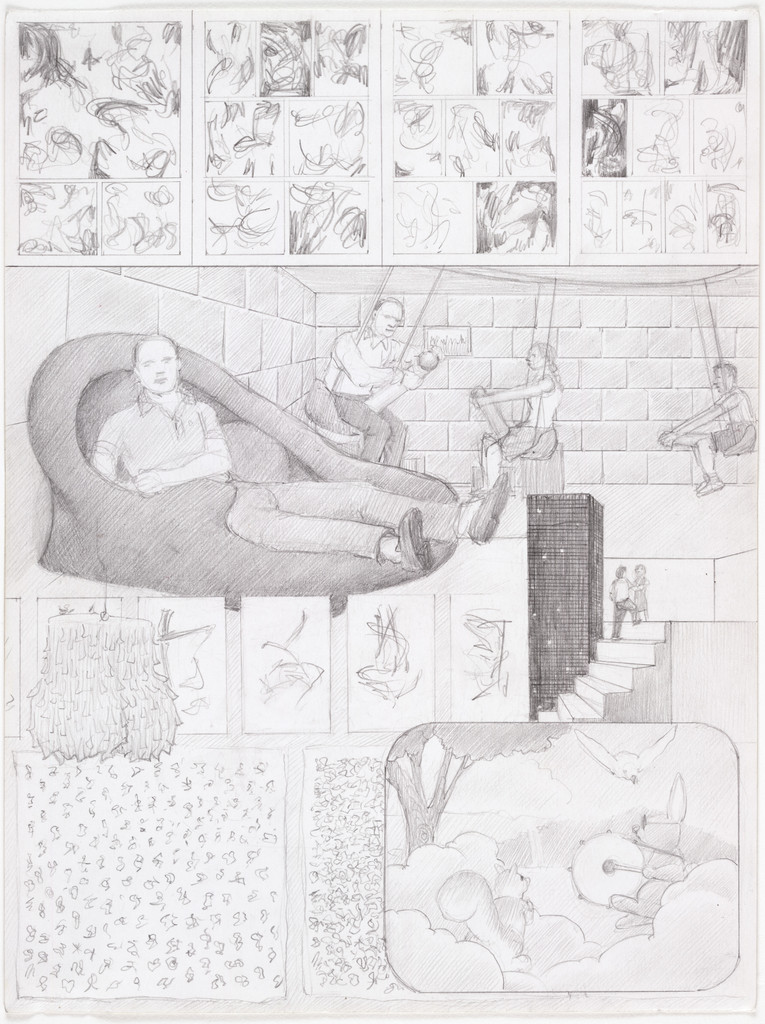 Dream Drawing (A comic story I was working on...)