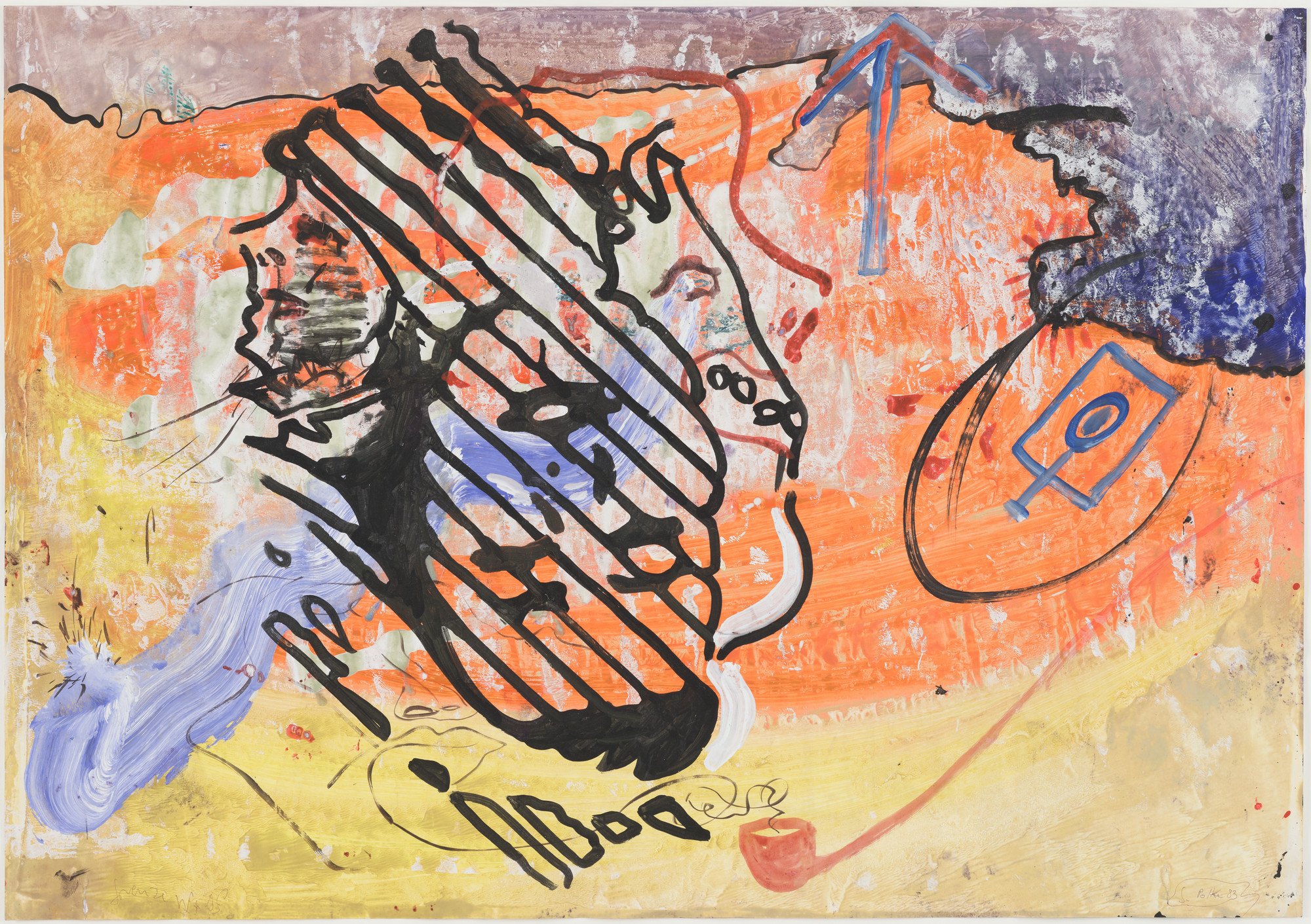 Sigmar Polke. Untitled. 1983 | MoMA