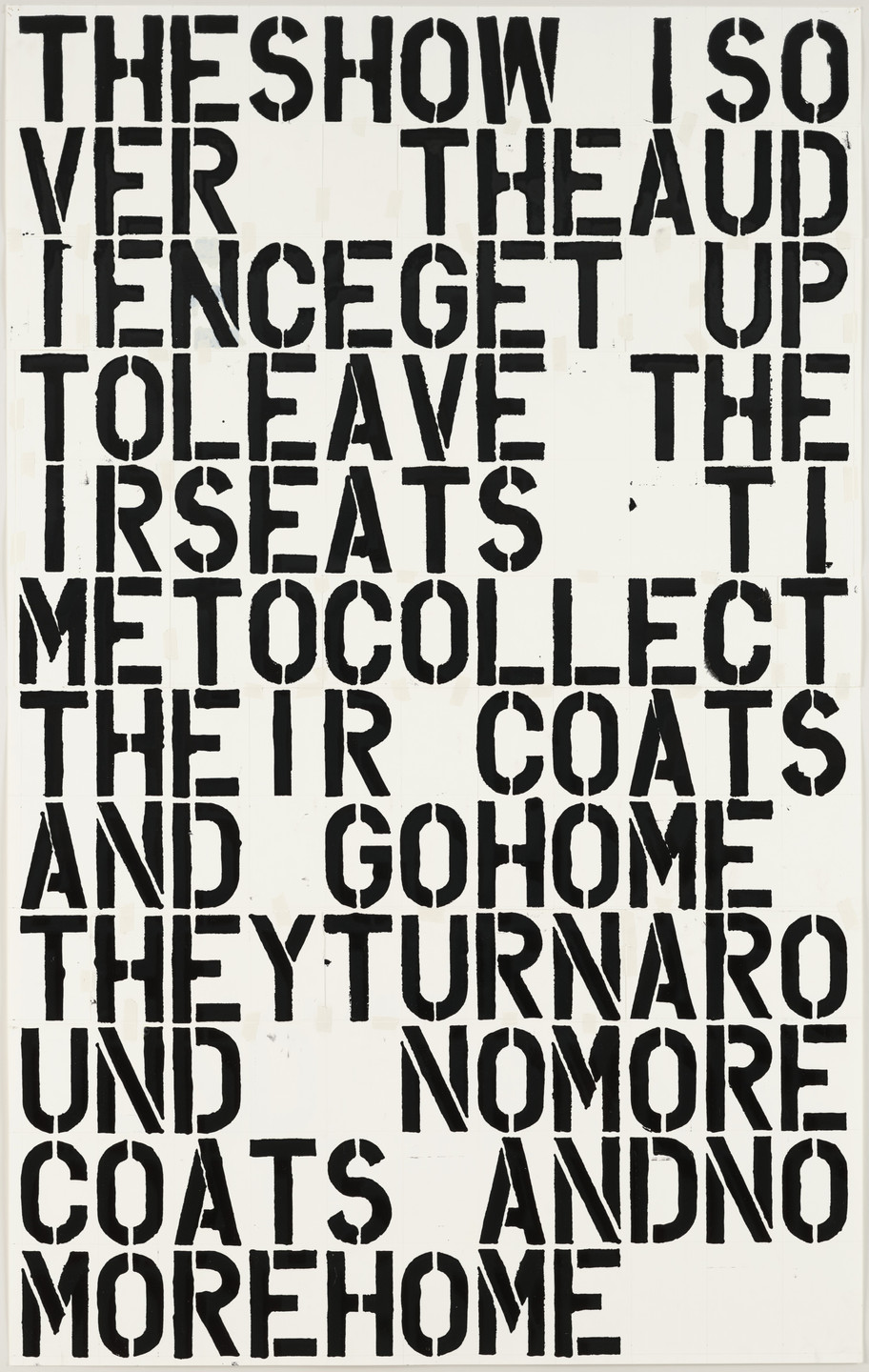 Christopher Wool. Untitled. 1991
