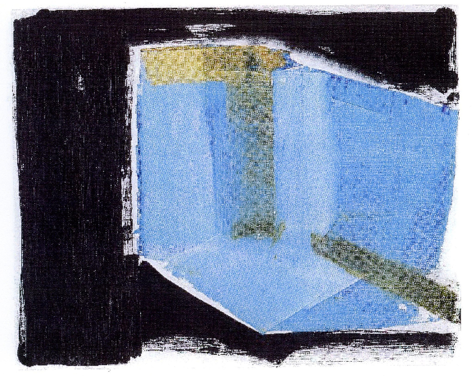 Magnus Plessen. Ecke. 2004