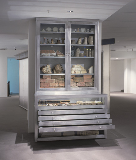 Mark Dion. Cabinet (from Project 82 - &#34;Rescue Archeology: A Project for The Museum of Modern Art&#34;). 2004