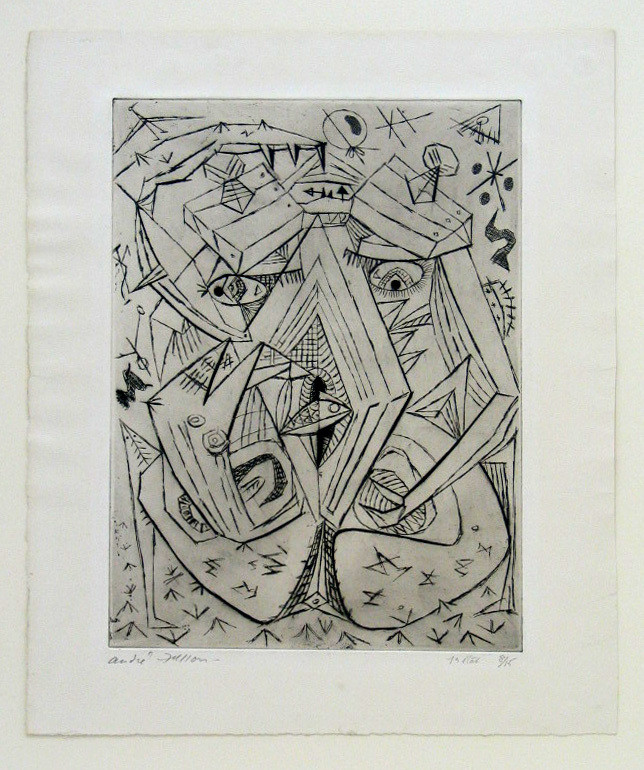 André Masson. The Sand Crab (Le crabe de terre). 1942