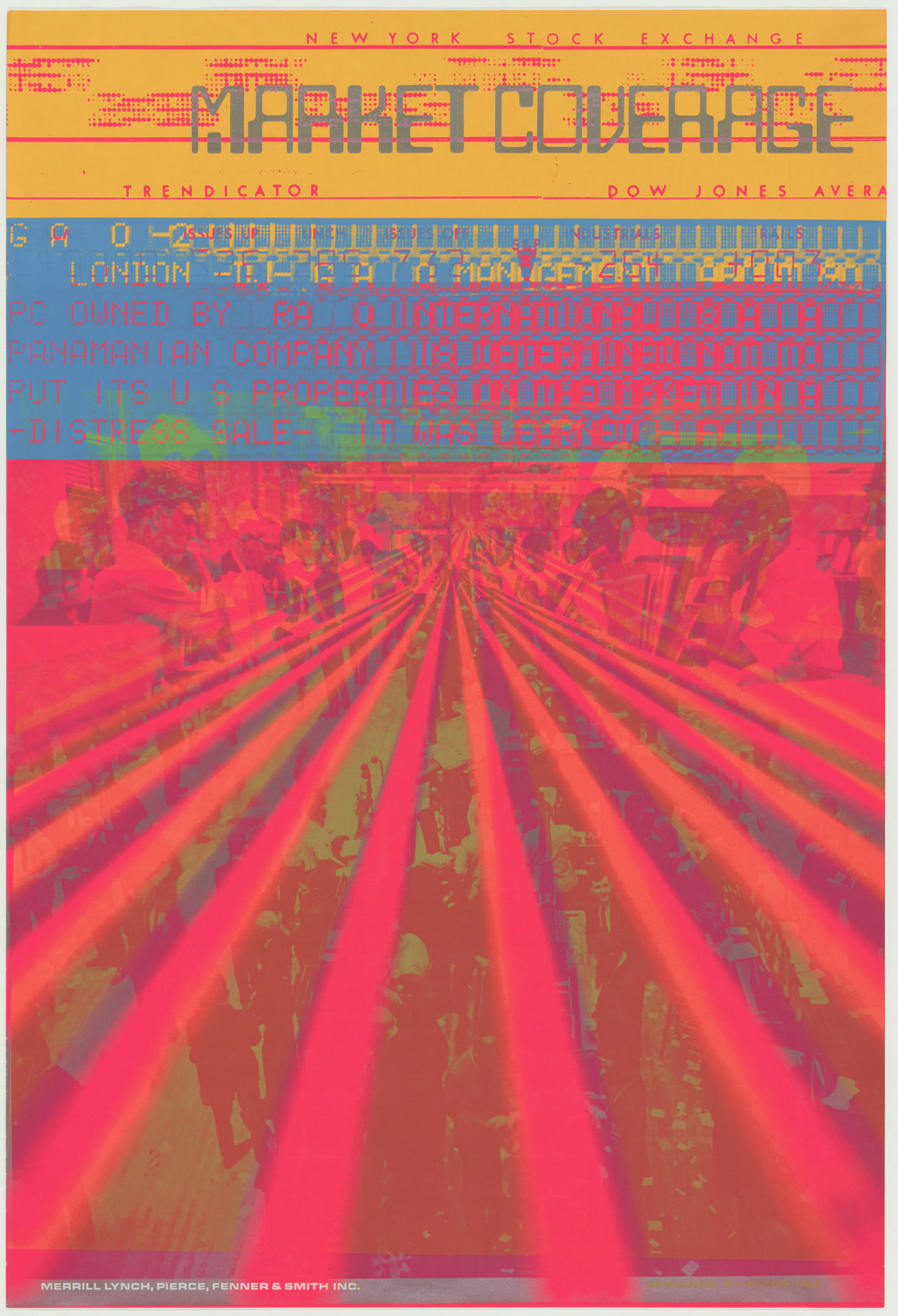 Peter Gee. Market Coverage. c. 1969