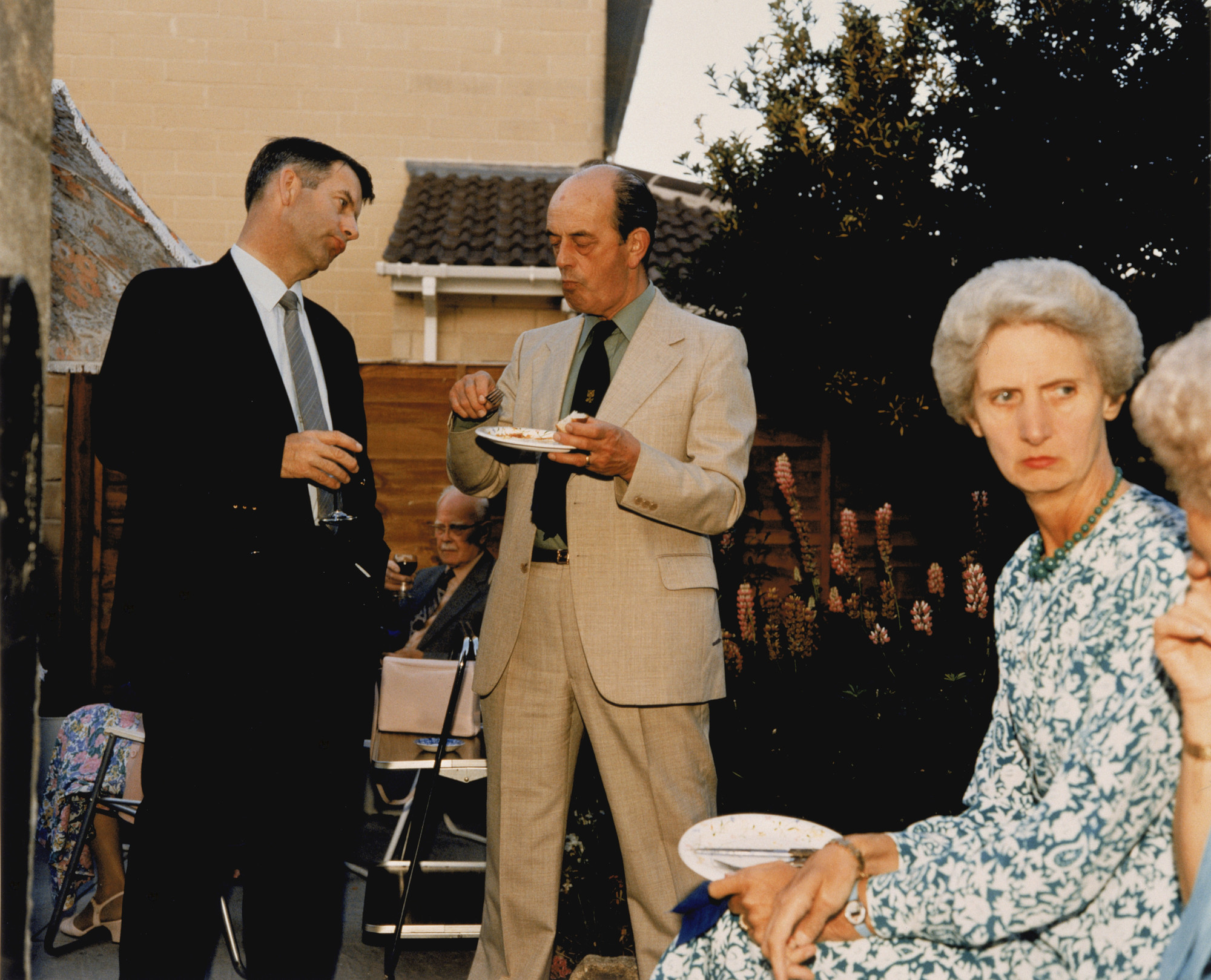 Martin Parr. Midsummer Madness, Conservative Party Social Event, from the series Cost of Living