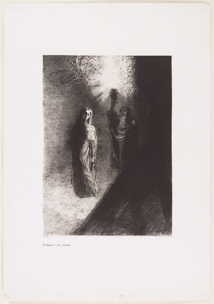 He Raises the Bronze Urn (Il hausse le vase d'airan) from The Temptation of Saint Anthony (La Tentation de Saint-Antoine)