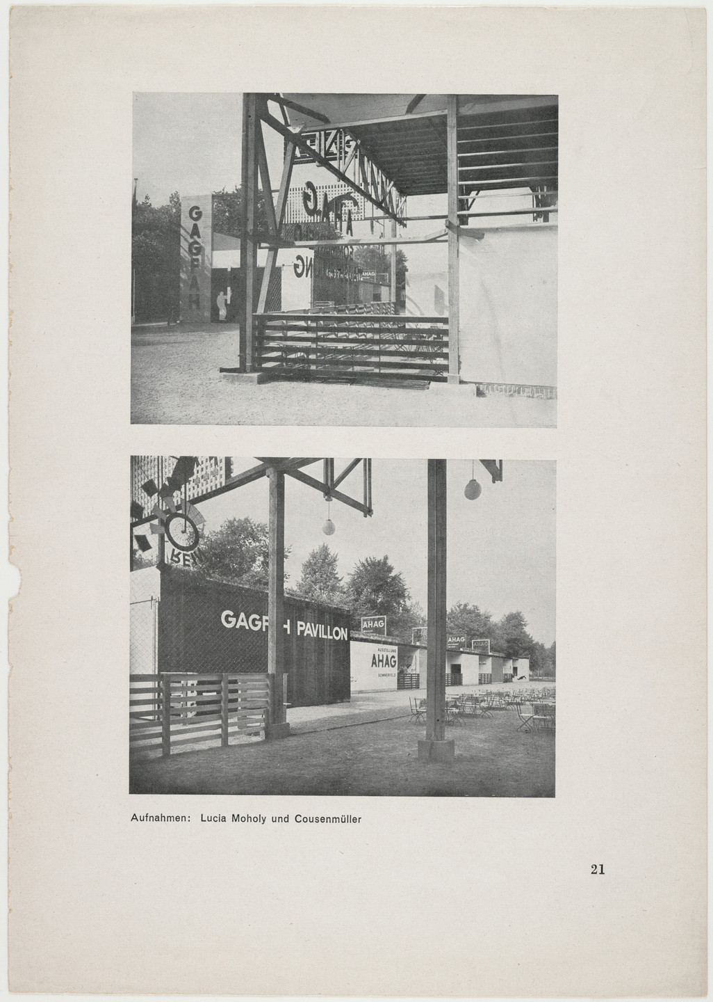 László Moholy-Nagy. Photographs of Exhibition Stands Designed by Moholy-Nagy. Unknown