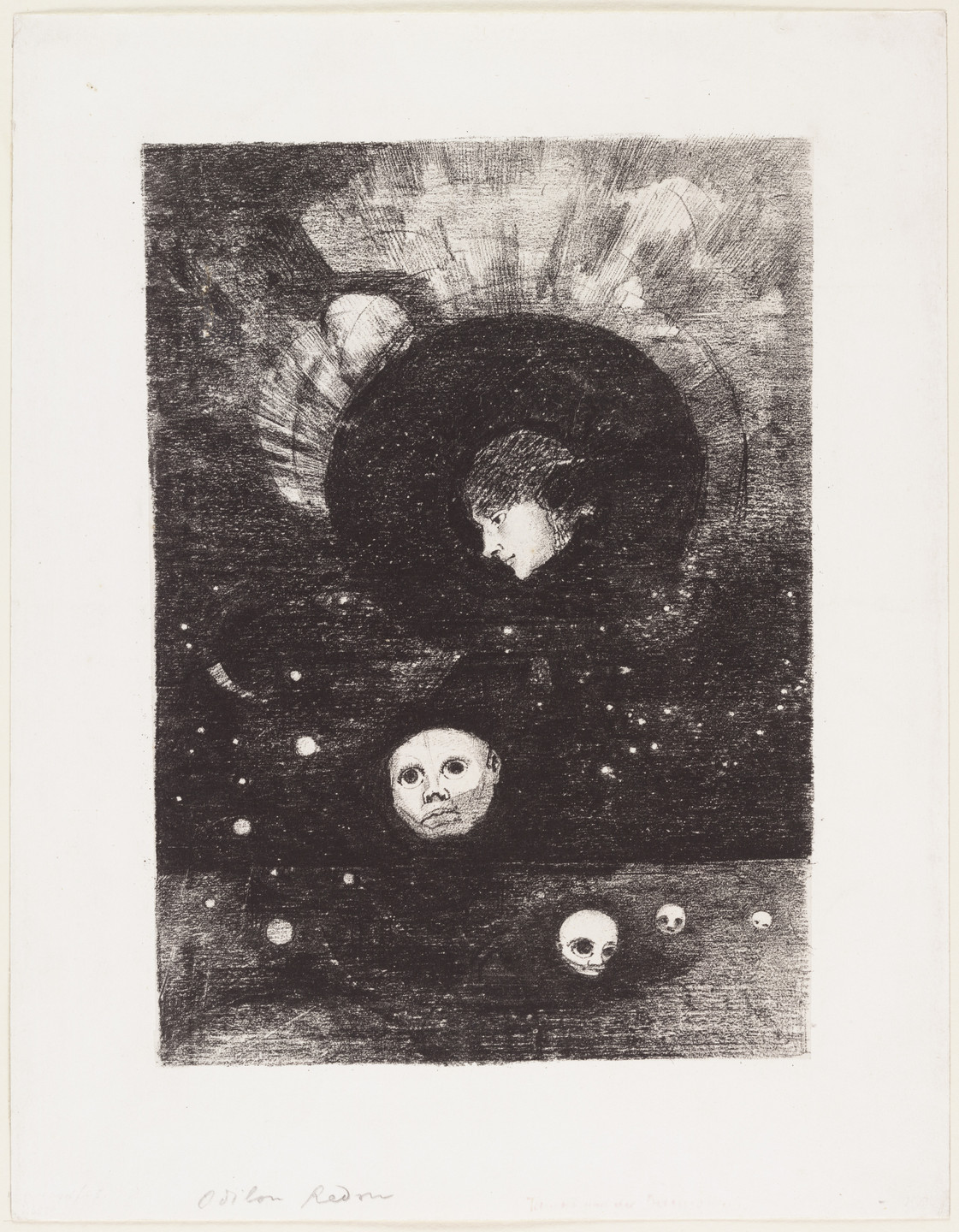 Odilon Redon. Germination. 1879