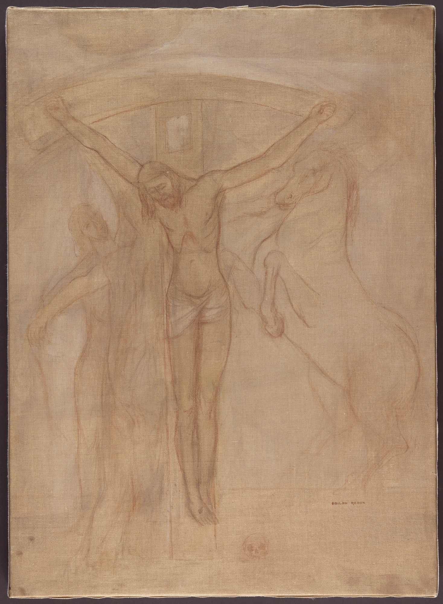 Odilon Redon. Christ on the Cross