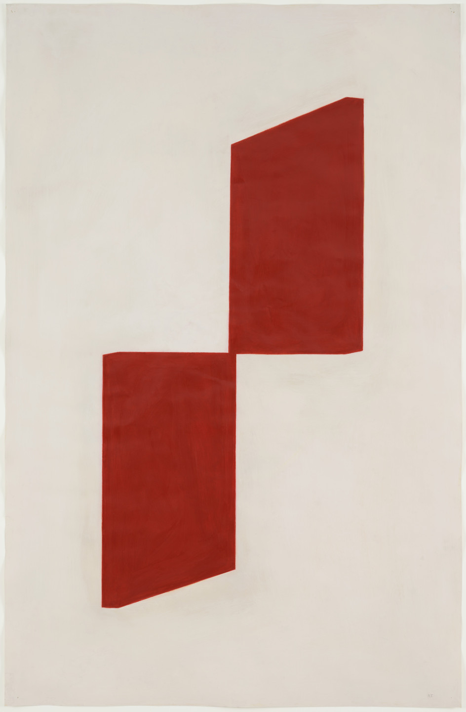 Robert Therrien. No title (Dutch-door drawing). (1995)