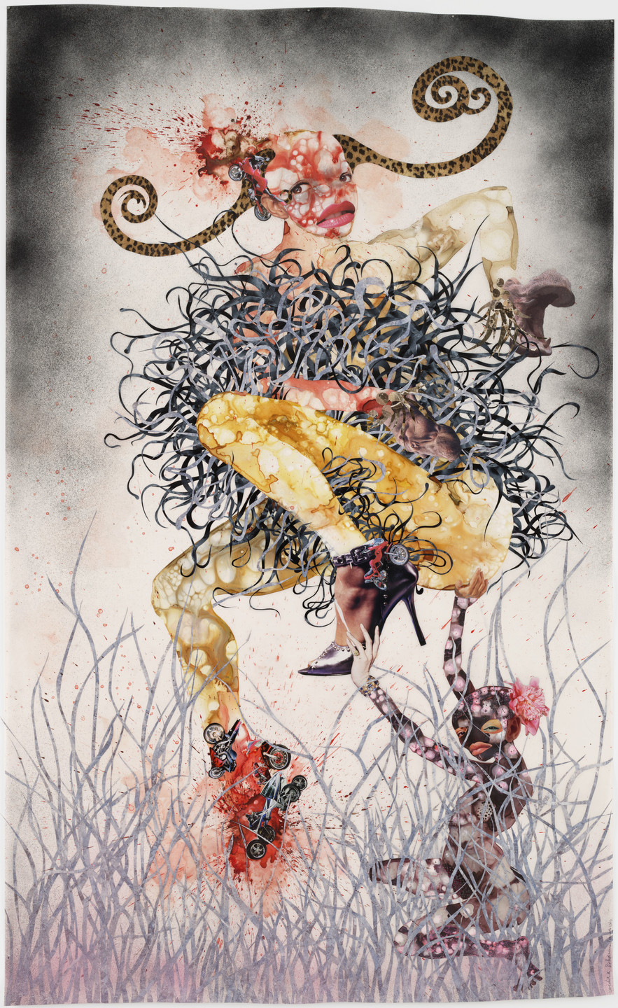 Wangechi Mutu. One Hundred Lavish Months of Bushwhack. 2004