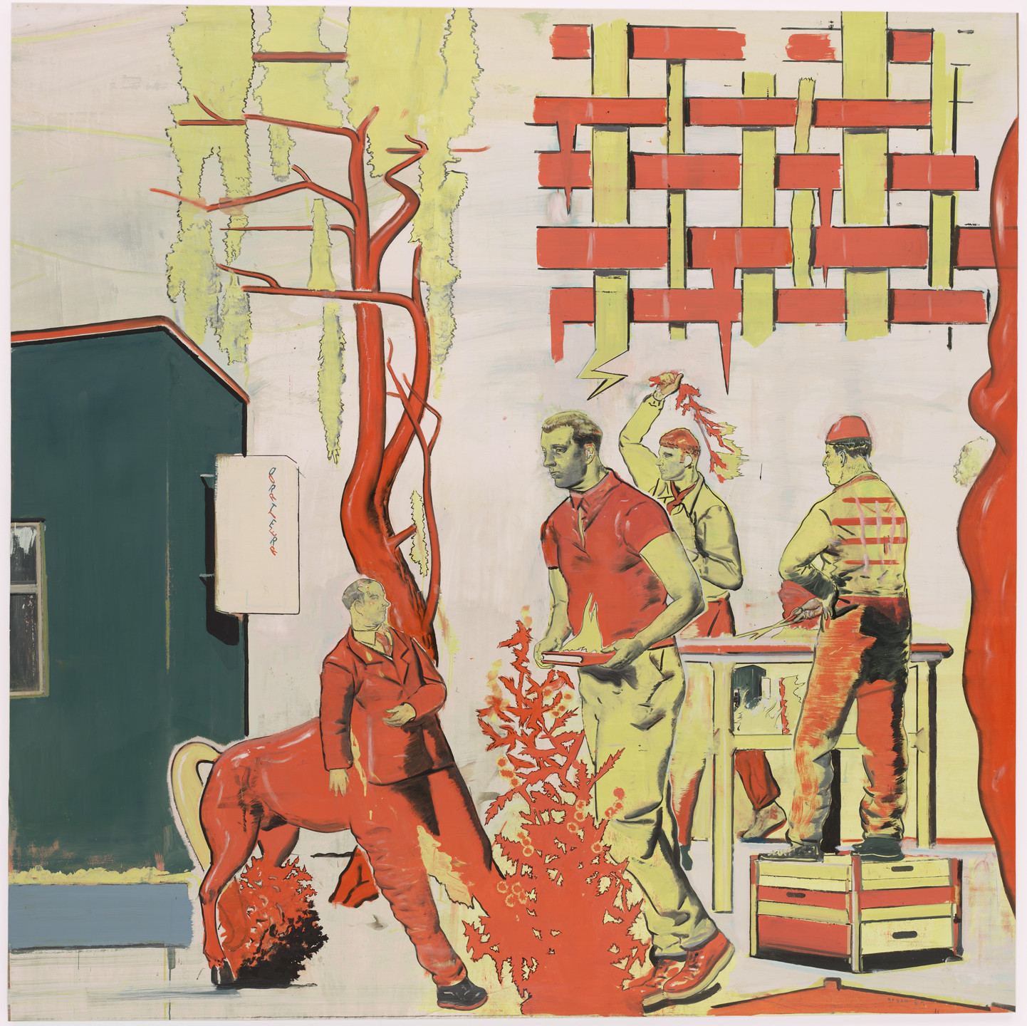 Neo Rauch. Busch. 2001
