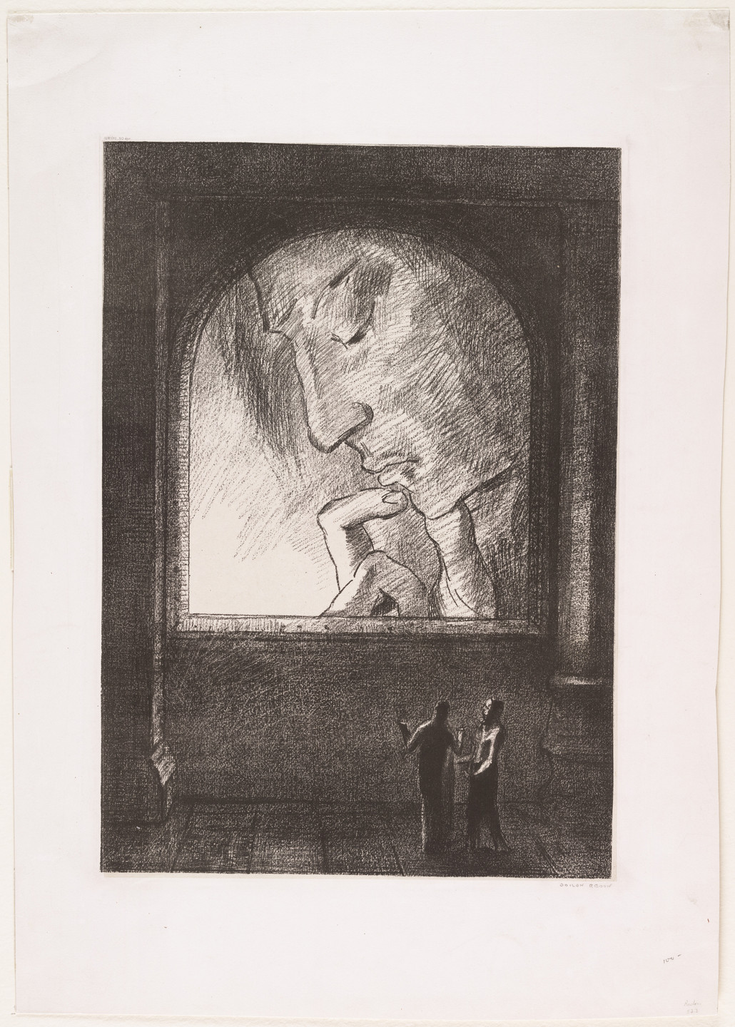 Odilon Redon. Light (Lumière). 1893