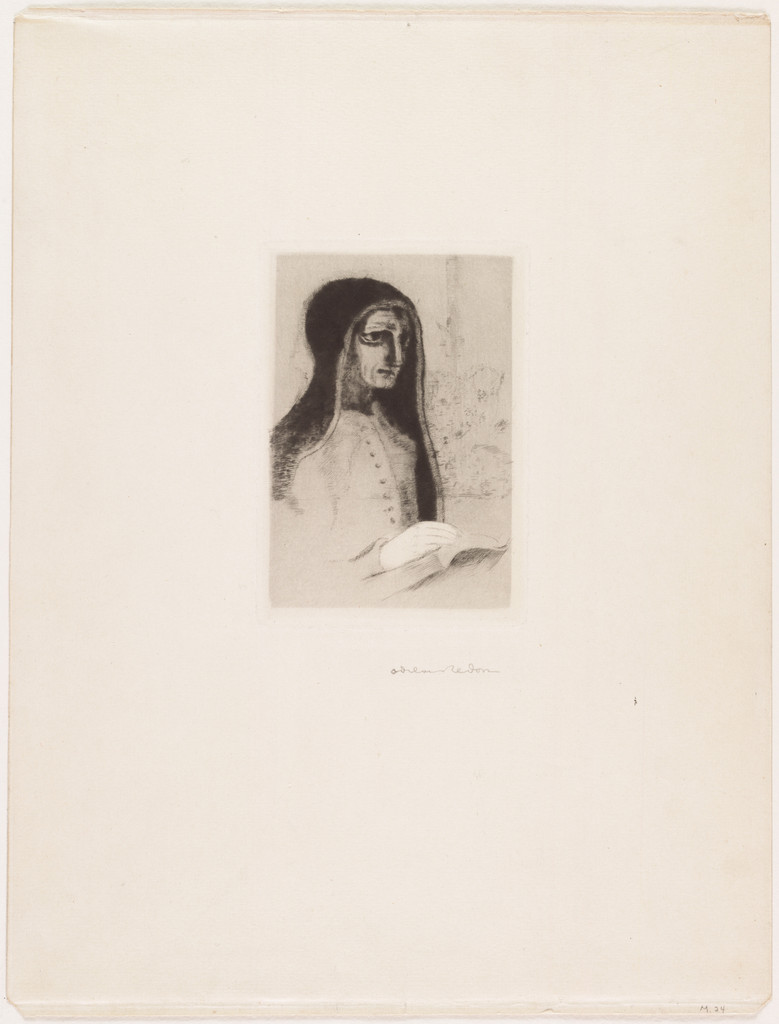 The Book (Saint-Theresa) (Le Livre [Sainte-Thérèse]) by Odilon Redon