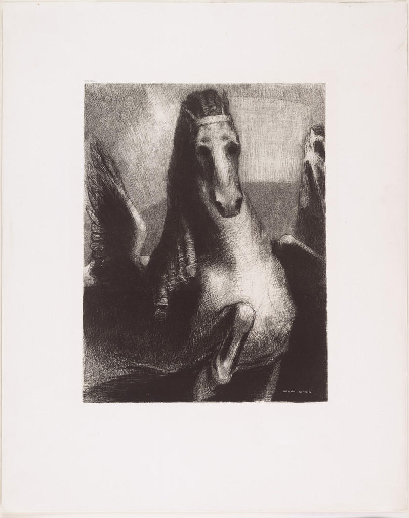 The Wing (L'Aile) by Odilon Redon