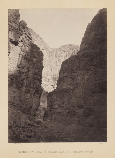 Limestone Walls, Kanab Wash, Colorado River