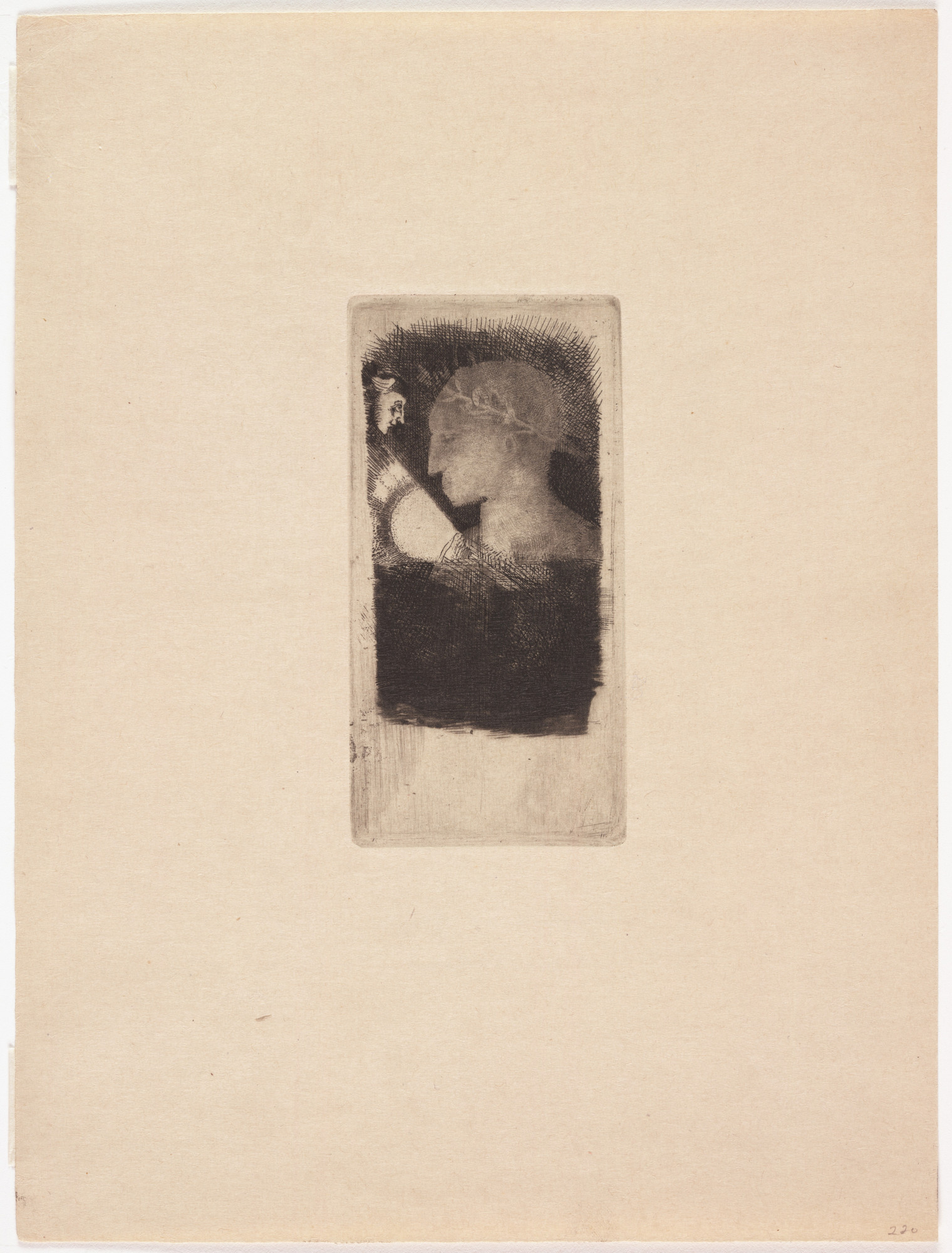 Odilon Redon. Evil Glory (Mauvaise gloire)