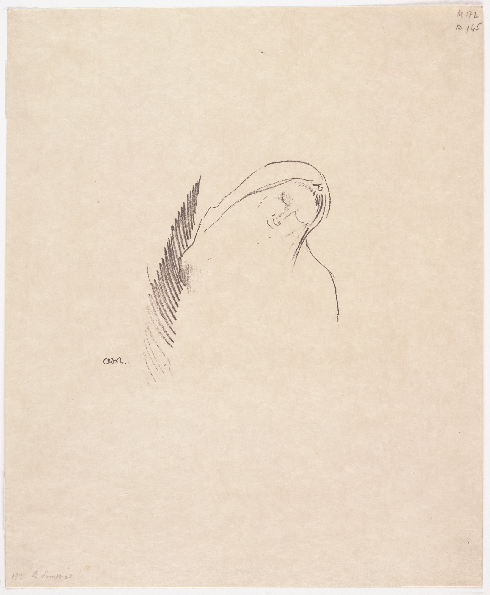 Odilon Redon. Sleep ( Le Sommeil )