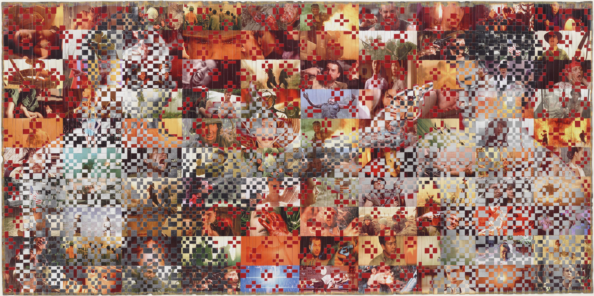 Dinh Q. Lê. Untitled (movie grid). (2003)