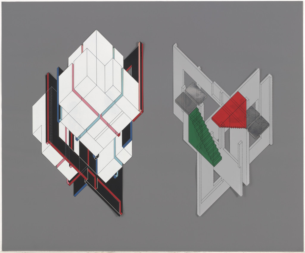 House VI, Cornwall, Connecticut (Axonometric)