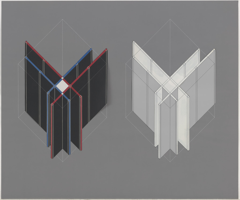 House VI, Cornwall, Connecticut (Axonometric)