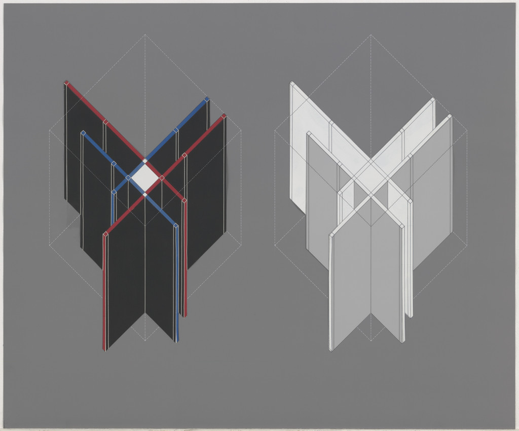 House VI, Cornwall, Connecticut (Axonometric)