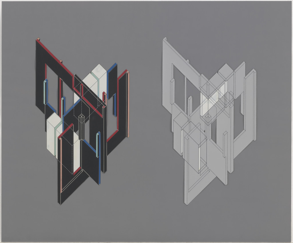 House VI, Cornwall, Connecticut (Axonometric)