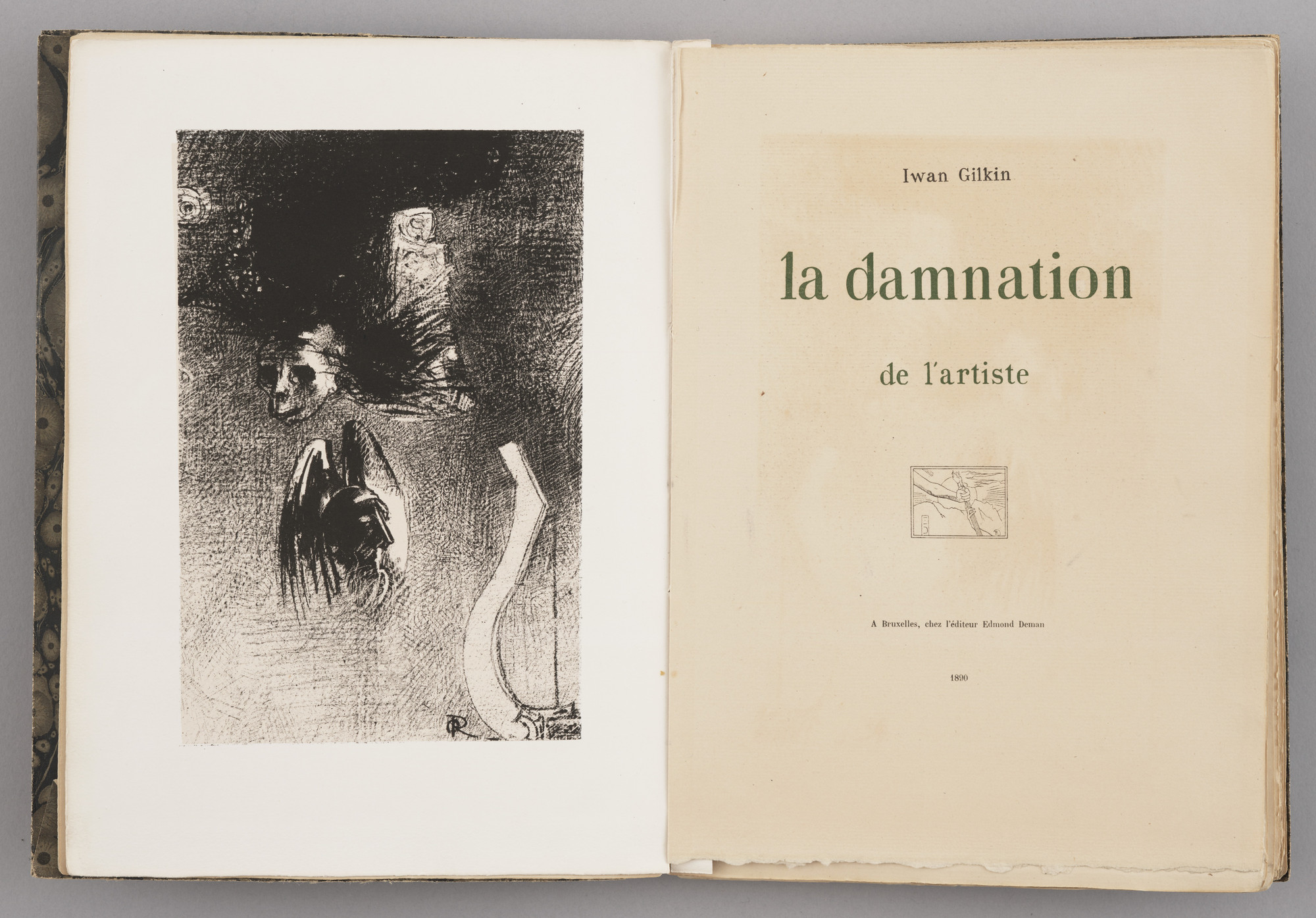 Odilon Redon. La Damnation de l'artiste