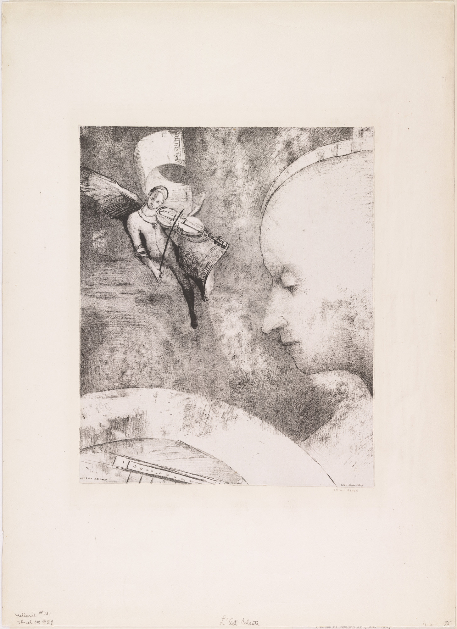 アート・デザイン・音楽 Jean Rustin: Celeste Psichiatrico 00-07 Odilon Redon. Celestial Art (L'Art céleste). 1894 | MoMA