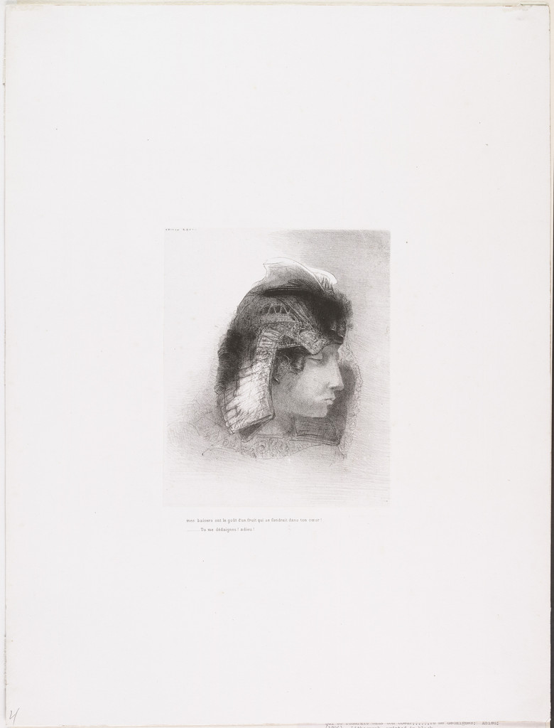 My Kisses Have the Taste of a Fruit That Would Melt in Your Heart! . . . You Disdain Me! Farewell! (Mes baisers ont le gout d'un fruit qui se fondrait dans ton coeur! . . . Tu me dédaignes! Adieu!) from The Temptation of Saint Anthony (La Tentation de Saint-Antoine)