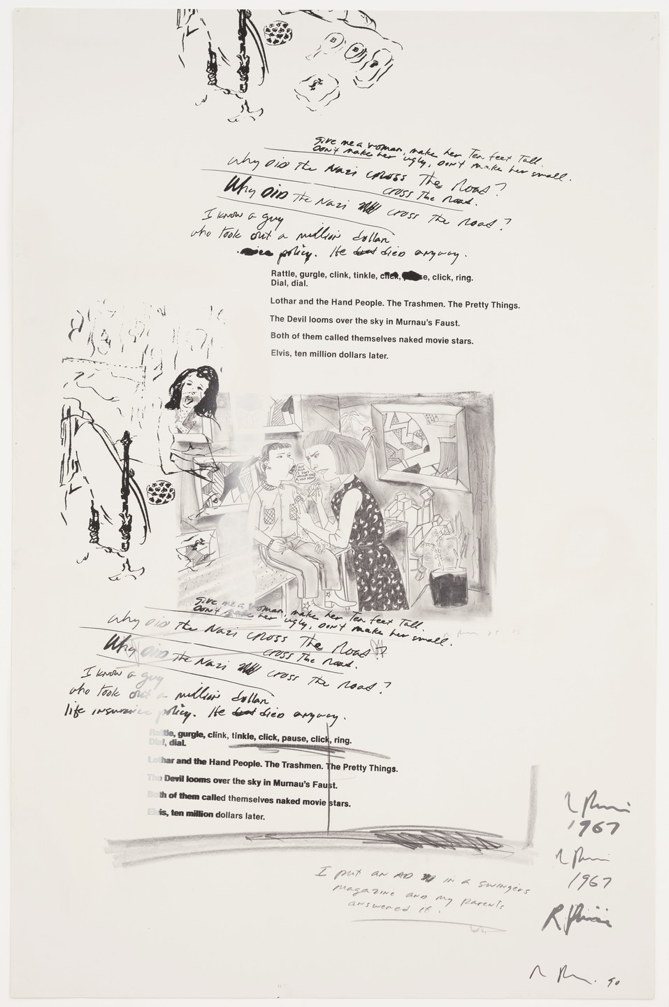 Richard Prince. Untitled. 1984 and 1990