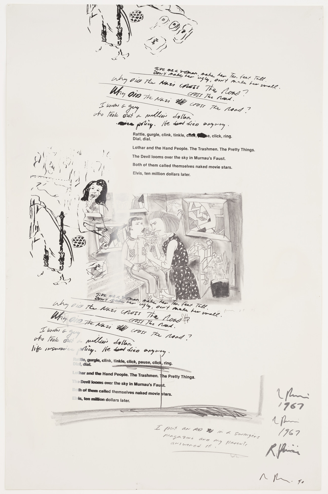 アート・デザイン・音楽 Richard Prince WOMEN Richard Prince. Untitled. 1984 and 1990 | MoMA