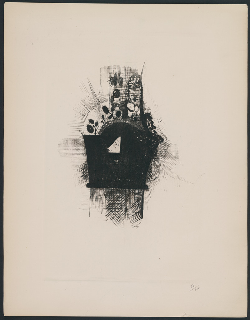 Cover/Frontispiece from The Flowers of Evil (Les Fleurs du mal)