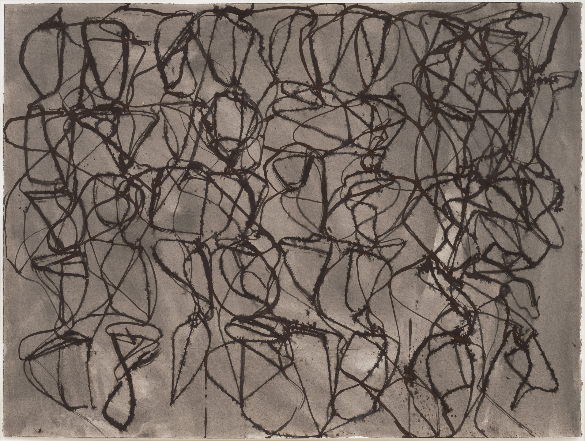 Brice Marden. Rain. 1991