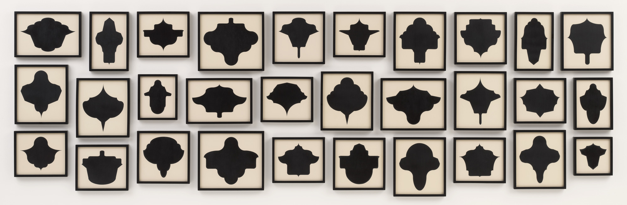 Allan McCollum. Collection of Thirty Drawings. (No. 14). (1988/1990)