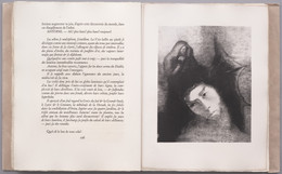 Odilon Redon. Anthony: What Is the Point of All This? The Devil: There Is No Point! (Antoine: Quel est le but de tout cela? Le Diable: Il n&#39;y a pas de but!) (plate XVI) from La Tentation de Saint-Antoine. 1896, published 1938