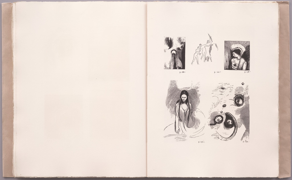 Third table of plates from La Tentation de Saint-Antoine